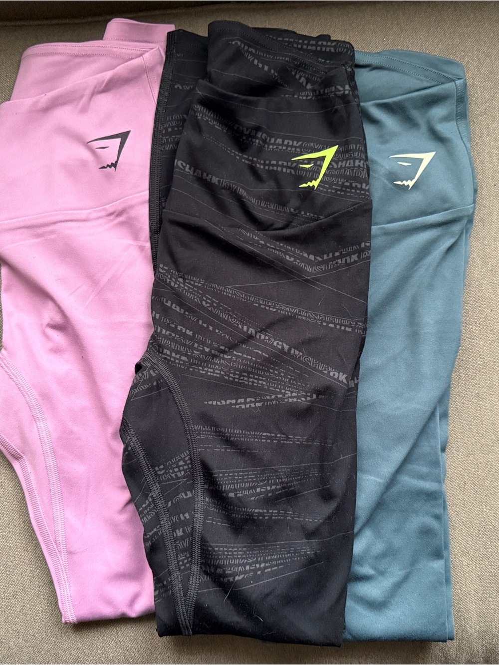 Gymshark Training Leggings Bundle in S